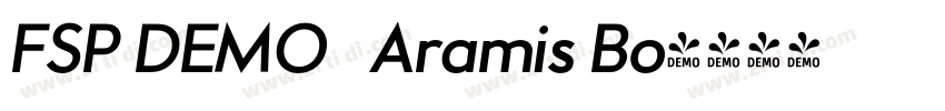 FSP DEMO   Aramis Bo字体转换